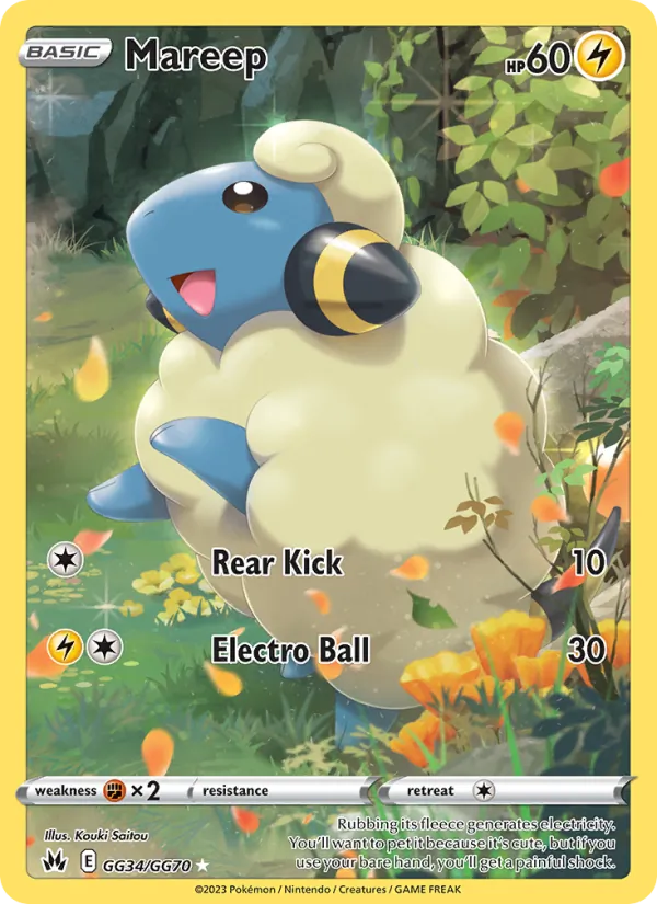 Mareep GG34 · Crown Zenith Galarian Gallery