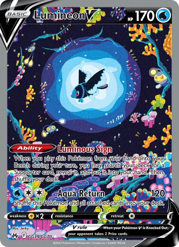 Lumineon V GG39 · Crown Zenith Galarian Gallery