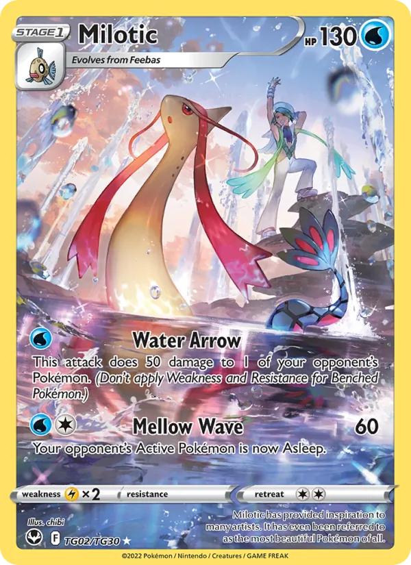 Milotic TG02 · Silver Tempest Trainer Gallery