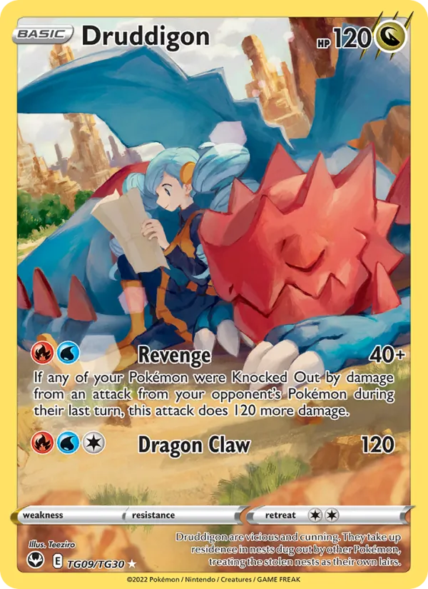 Druddigon TG09 · Silver Tempest Trainer Gallery
