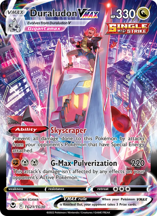 Duraludon VMAX TG21 · Silver Tempest Trainer Gallery