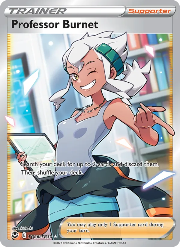 Professor Burnet TG26 · Silver Tempest Trainer Gallery