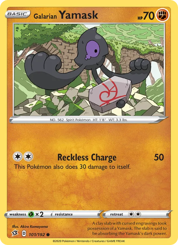 Galarian Yamask 101 · Rebel Clash