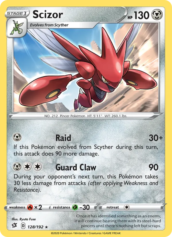 Scizor 128 · Rebel Clash