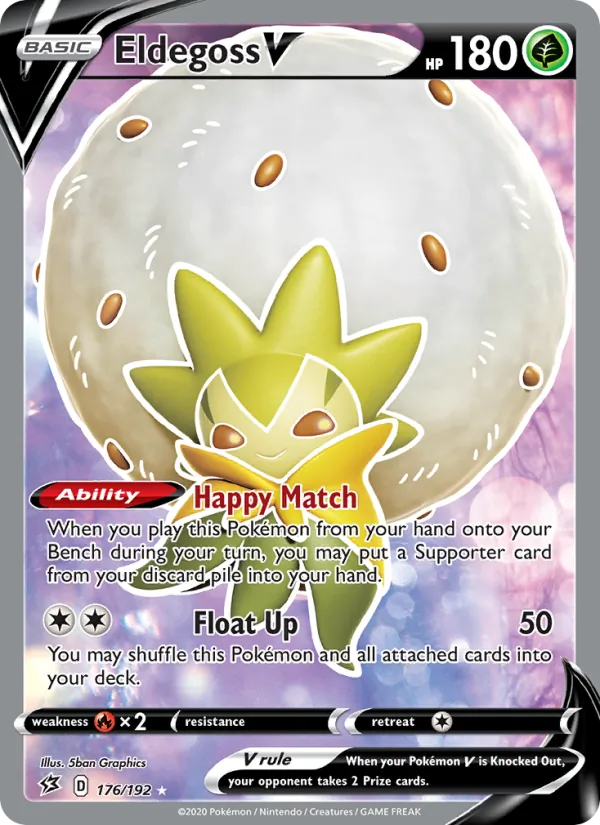 Eldegoss V 176 · Rebel Clash