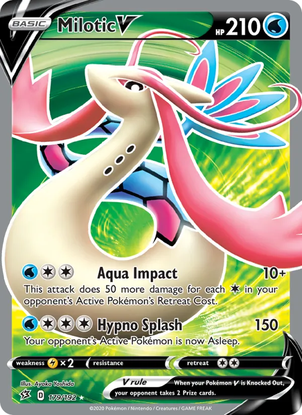 Milotic V 179 · Rebel Clash