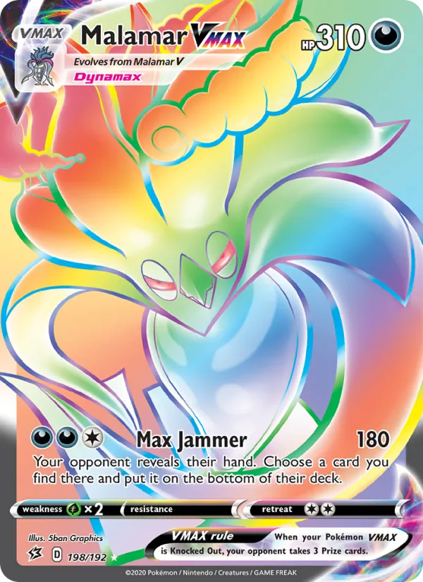 Malamar VMAX 198 · Rebel Clash