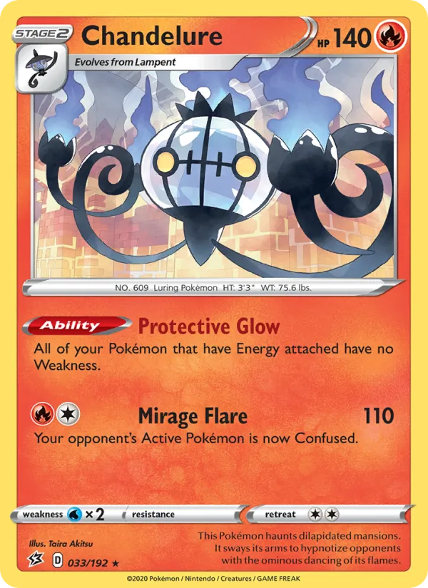 Chandelure 33 · Rebel Clash