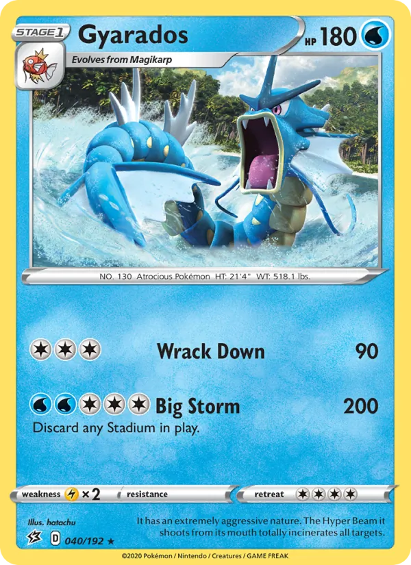 Gyarados 40 · Rebel Clash