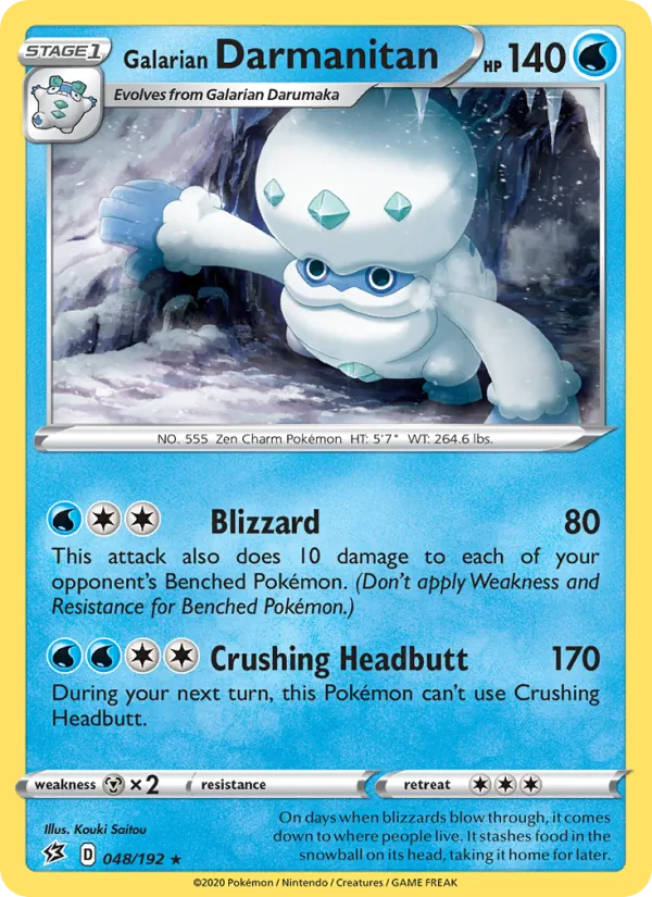 Galarian Darmanitan 48 · Rebel Clash