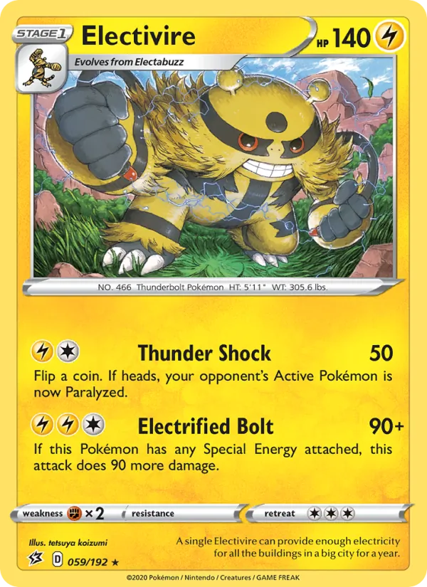 Electivire 59 · Rebel Clash