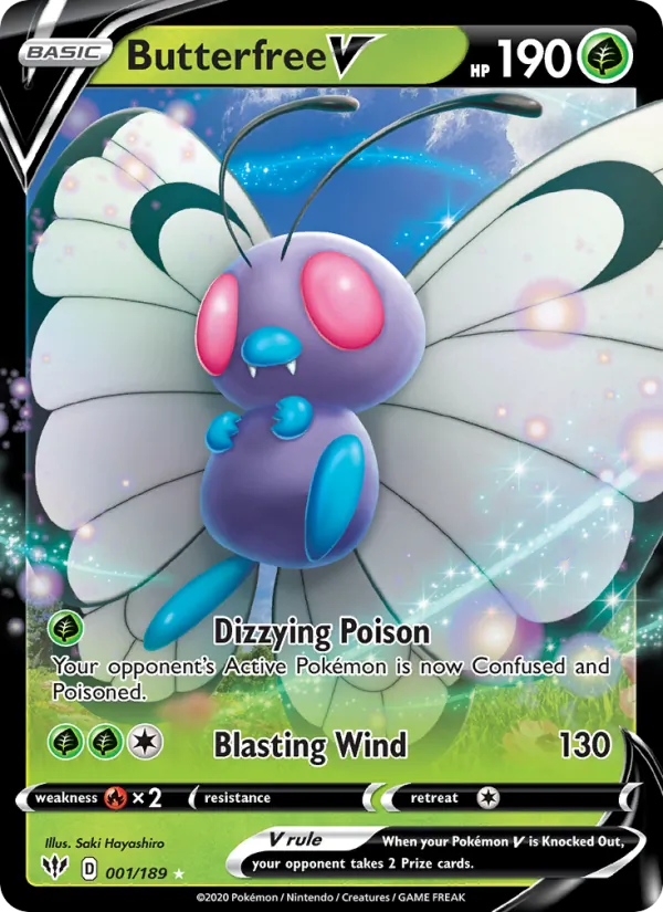 Butterfree V 1 · Darkness Ablaze