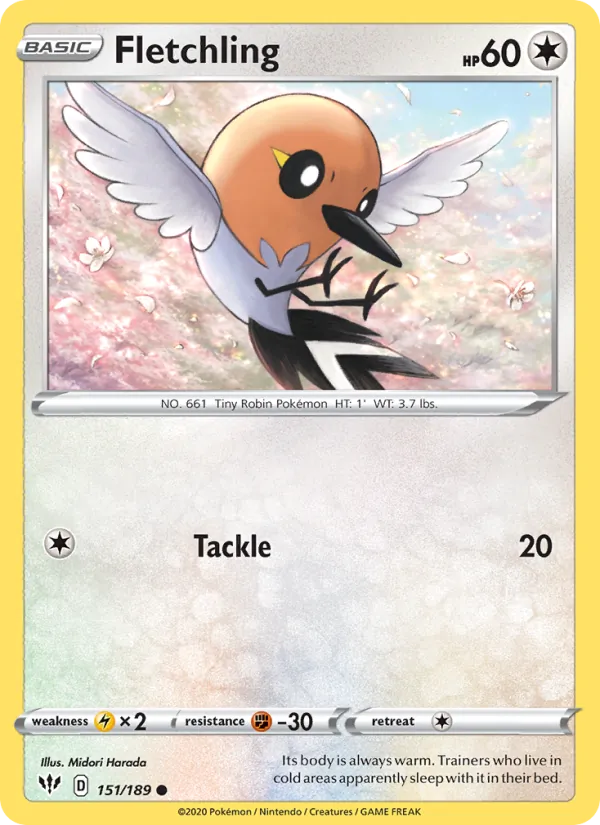 Fletchling 151 · Darkness Ablaze