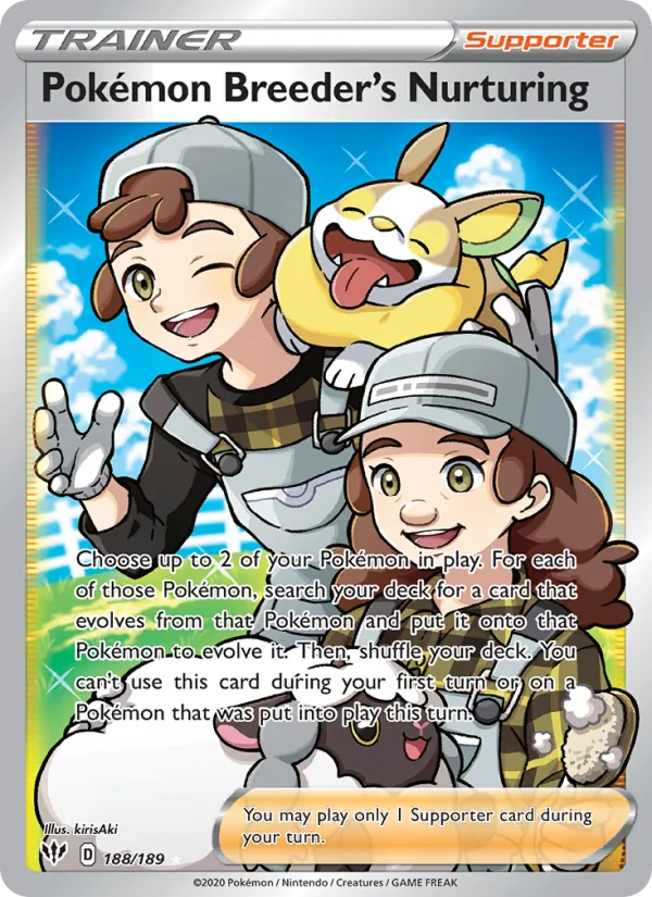 Pokémon Breeder's Nurturing 188 · Darkness Ablaze