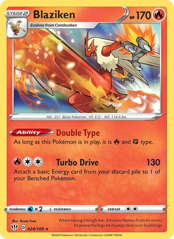 Blaziken 24 · Darkness Ablaze