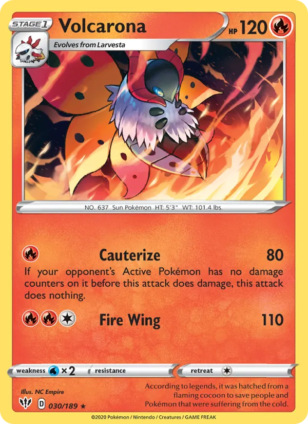 Volcarona 30 · Darkness Ablaze