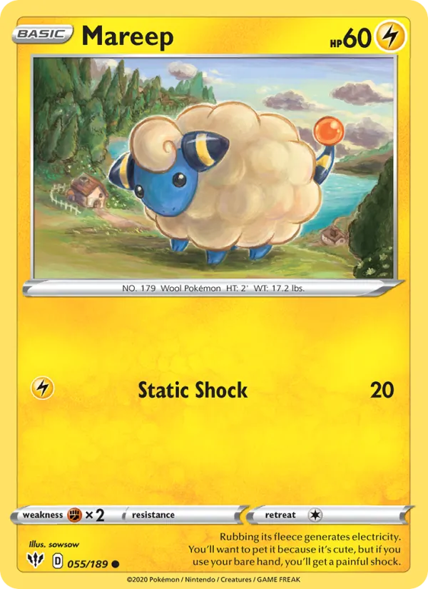 Mareep 55 · Darkness Ablaze
