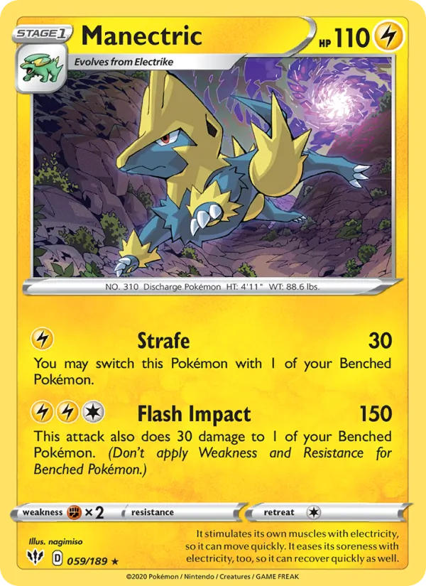 Manectric 59 · Darkness Ablaze