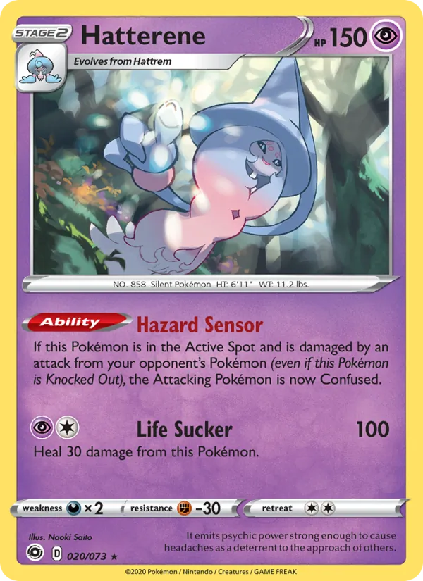 Hatterene 20 · Champion's Path