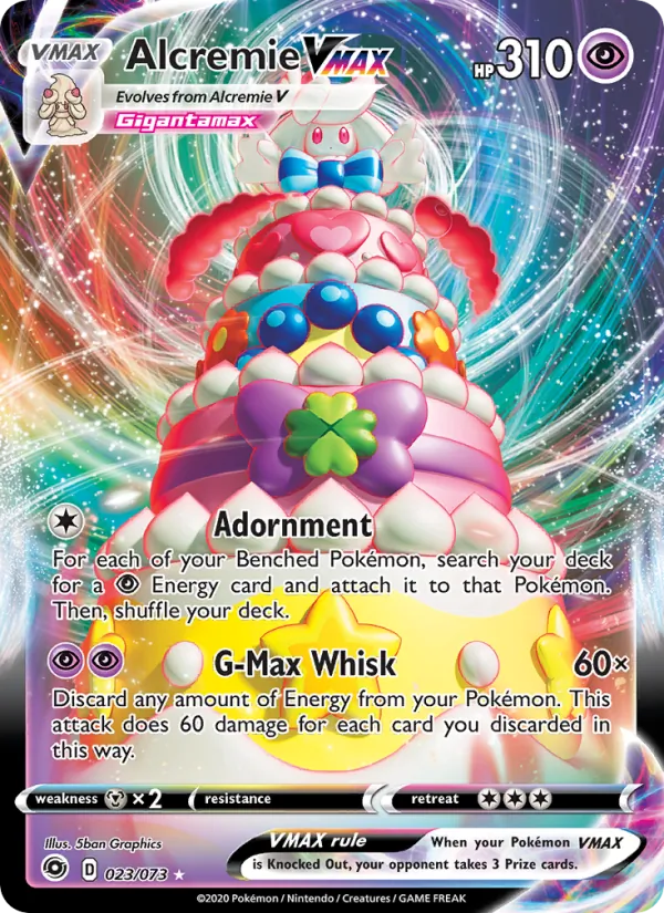 Alcremie VMAX 23 · Champion's Path