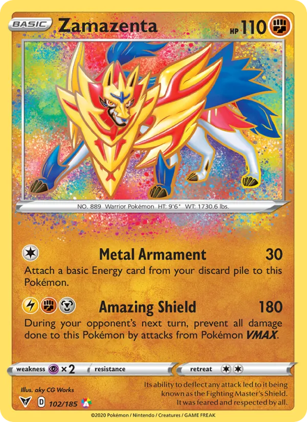 Zamazenta 102 · Vivid Voltage