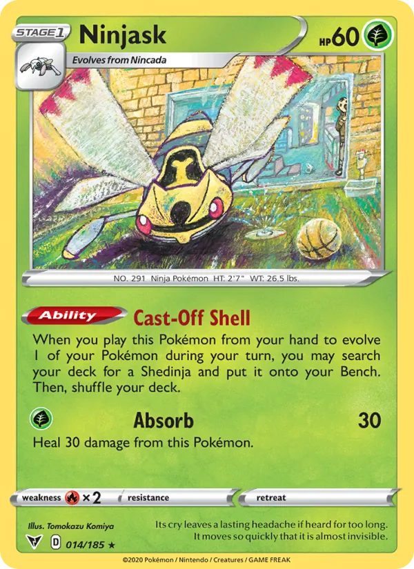 Ninjask 14 · Vivid Voltage