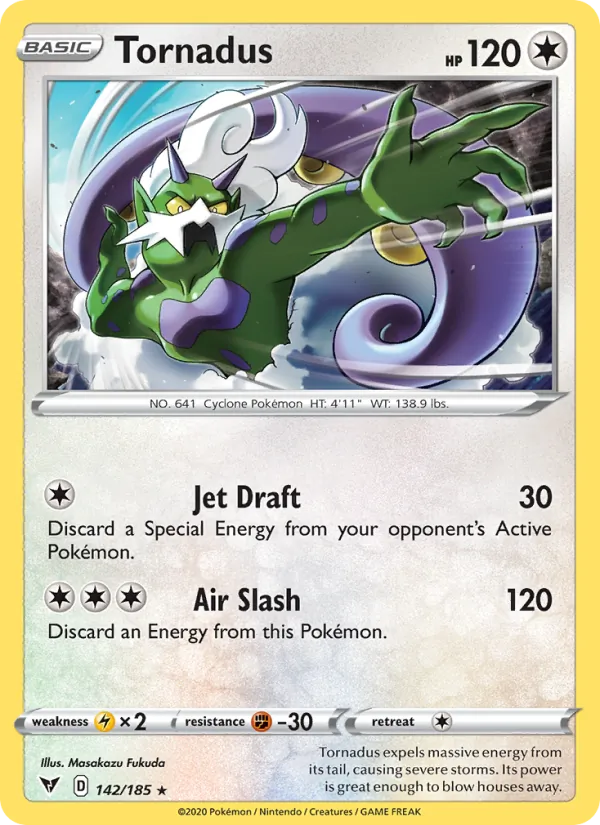 Tornadus 142 · Vivid Voltage