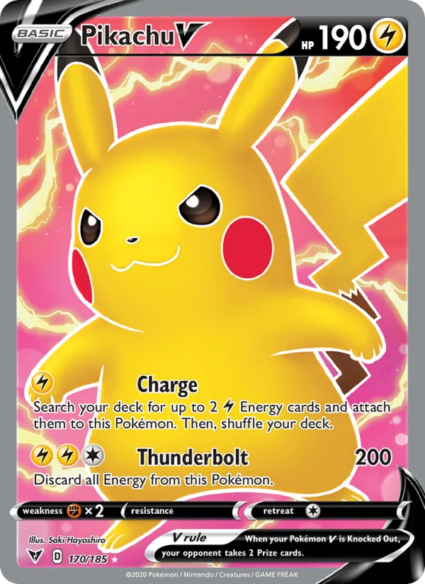 Pikachu V 170 · Vivid Voltage