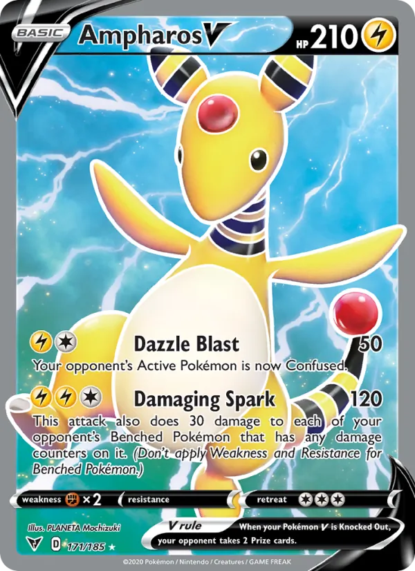 Ampharos V 171 · Vivid Voltage