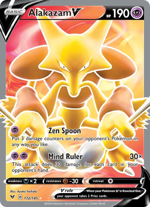 Alakazam V 172 · Vivid Voltage