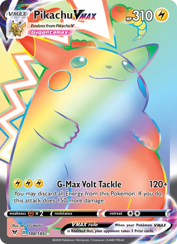 Pikachu VMAX 188 · Vivid Voltage