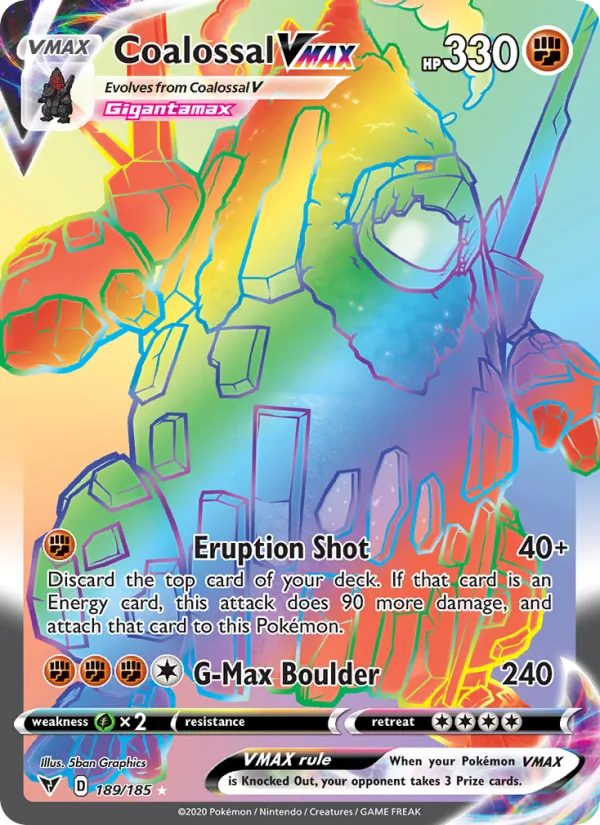 Coalossal VMAX 189 · Vivid Voltage