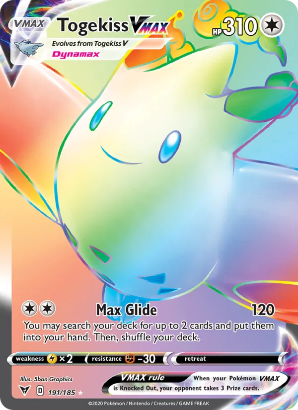 Togekiss VMAX 191 · Vivid Voltage