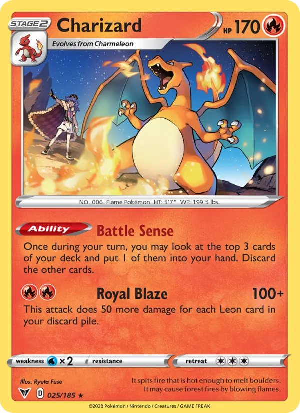 Charizard 25 · Vivid Voltage