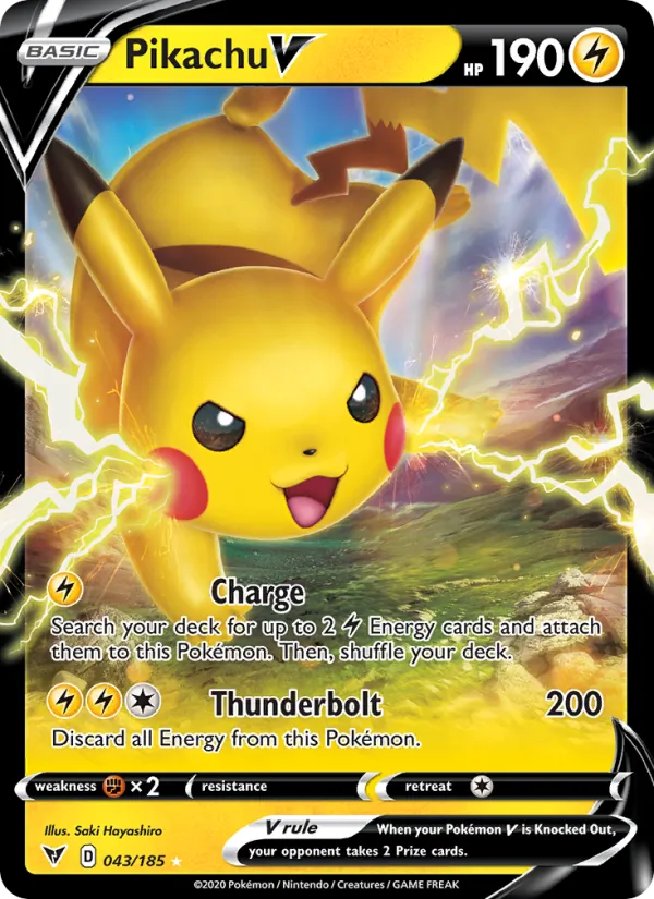 Pikachu V 43 · Vivid Voltage
