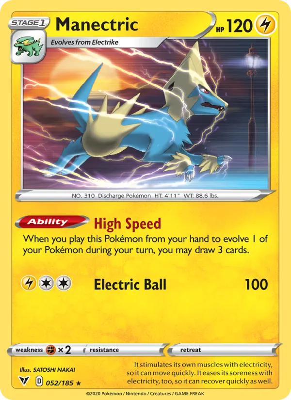 Manectric 52 · Vivid Voltage