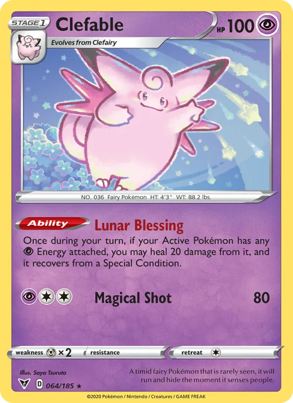 Clefable 64 · Vivid Voltage