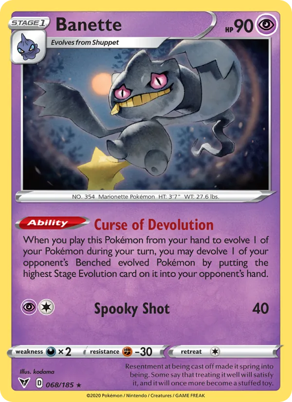 Banette 68 · Vivid Voltage