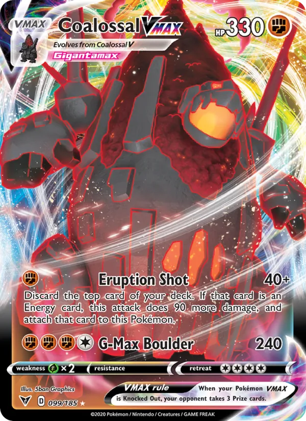 Coalossal VMAX 99 · Vivid Voltage