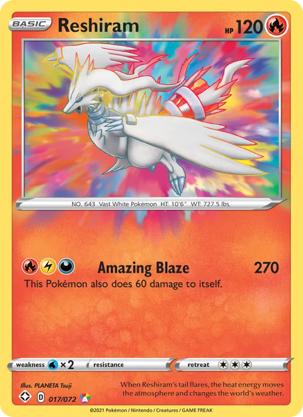 Reshiram 17 · Shining Fates