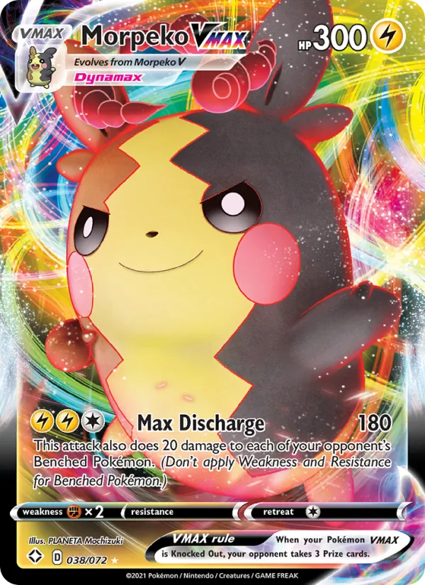 Morpeko VMAX 38 · Shining Fates