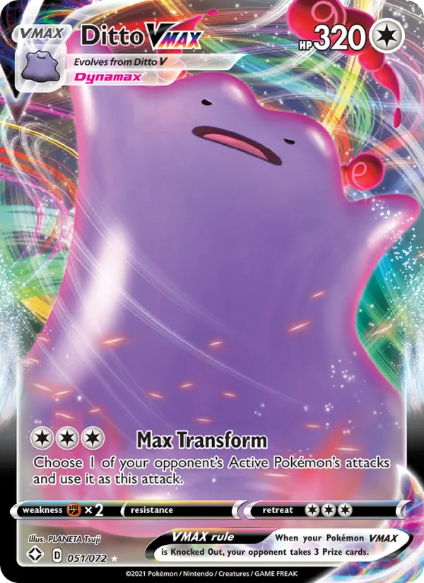 Ditto VMAX 51 · Shining Fates