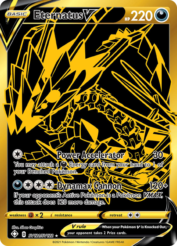 Eternatus V SV121 · Shining Fates Shiny Vault