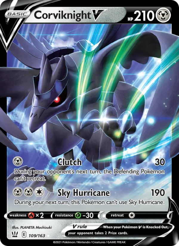 Corviknight V 109 · Battle Styles