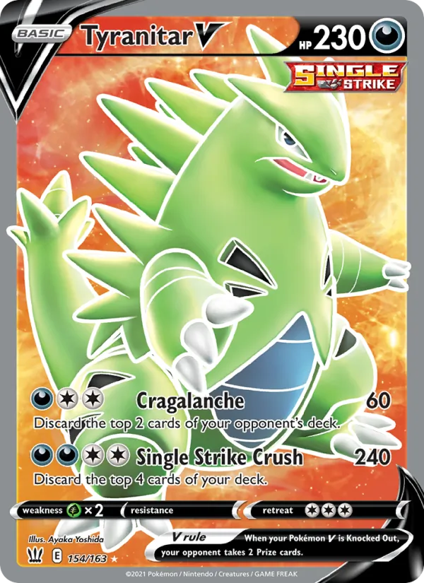 Tyranitar V 154 · Battle Styles