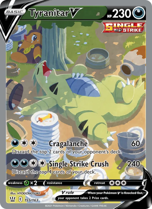 Tyranitar V 155 · Battle Styles
