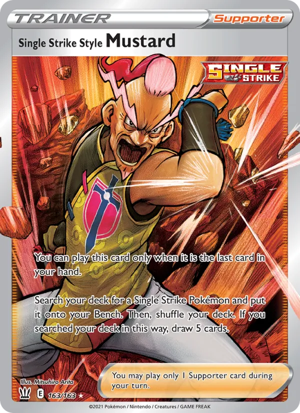 Single Strike Style Mustard 163 · Battle Styles