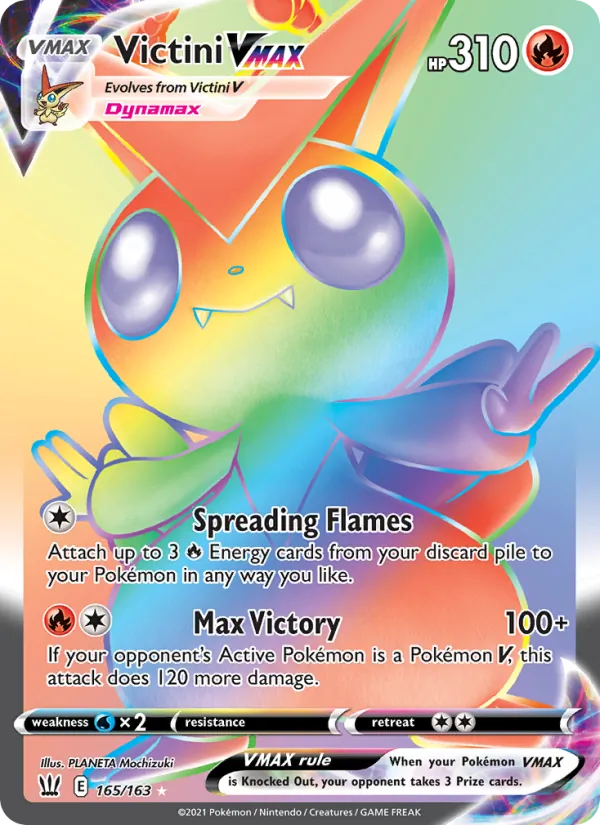 Victini VMAX 165 · Battle Styles