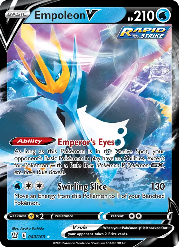 Empoleon V 40 · Battle Styles