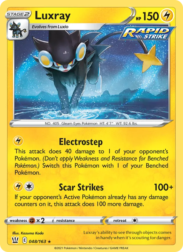 Luxray 48 · Battle Styles